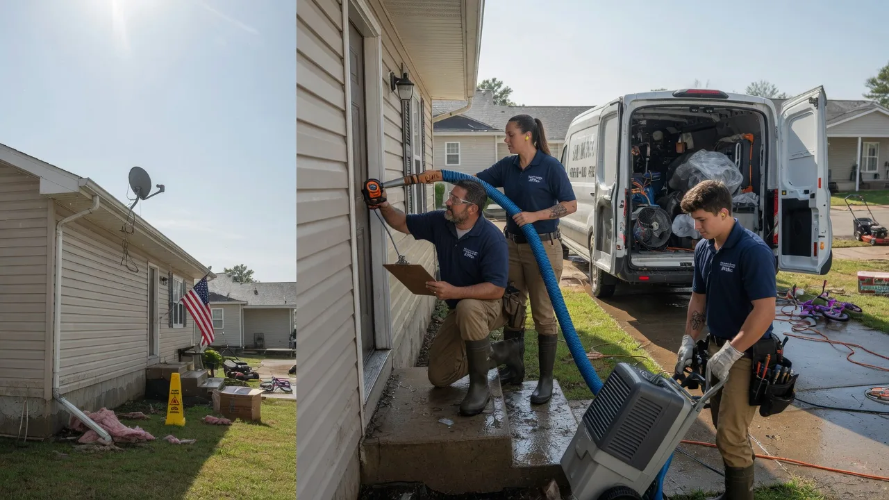 Ceiling Water Damage Restoration in Irwin, PA near me